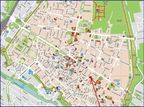 Ferrara Citymap